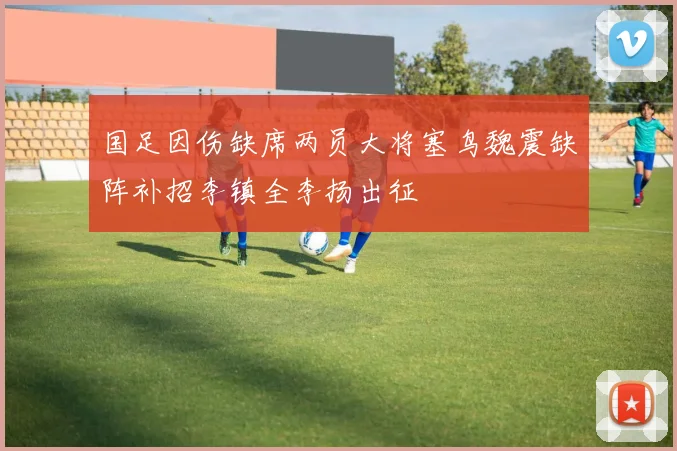 国足因伤缺席两员大将塞鸟魏震缺阵补招李镇全李扬出征
